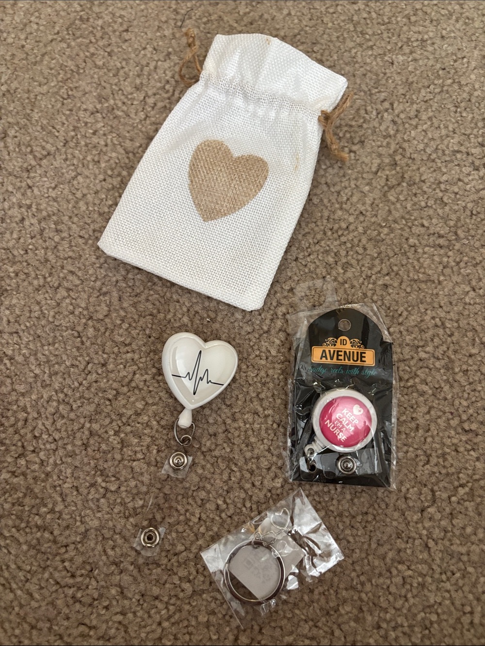 Nurse clips key holders